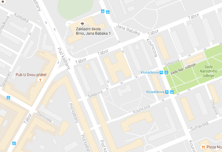 Mapa Azylu